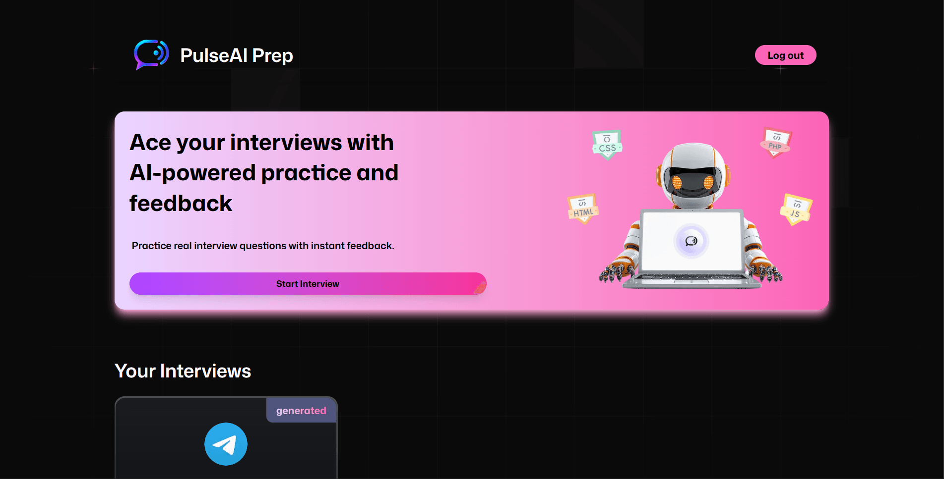 PulseAI Prep project cover